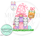 Girl's Easter Gnome