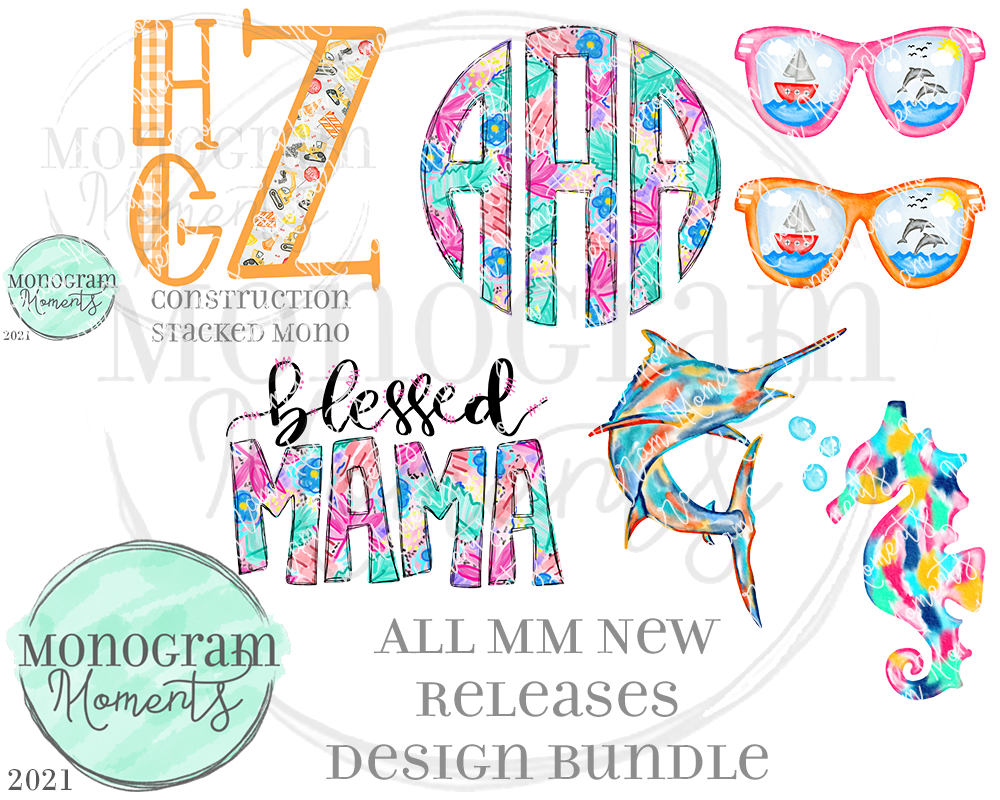 MM New Release Bundle 3/4/21 - Save 50% - 7 Total Designs