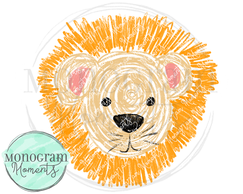 Lion Circle Sketch