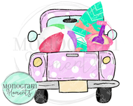 Purple Beach Things Pick-Up