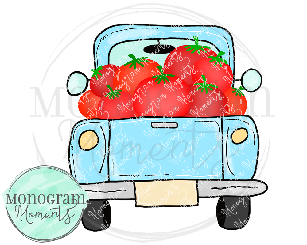 Blue Tomato Truck