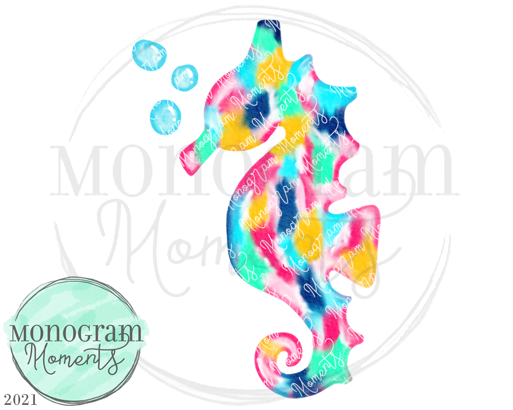 Colorful Seahorse