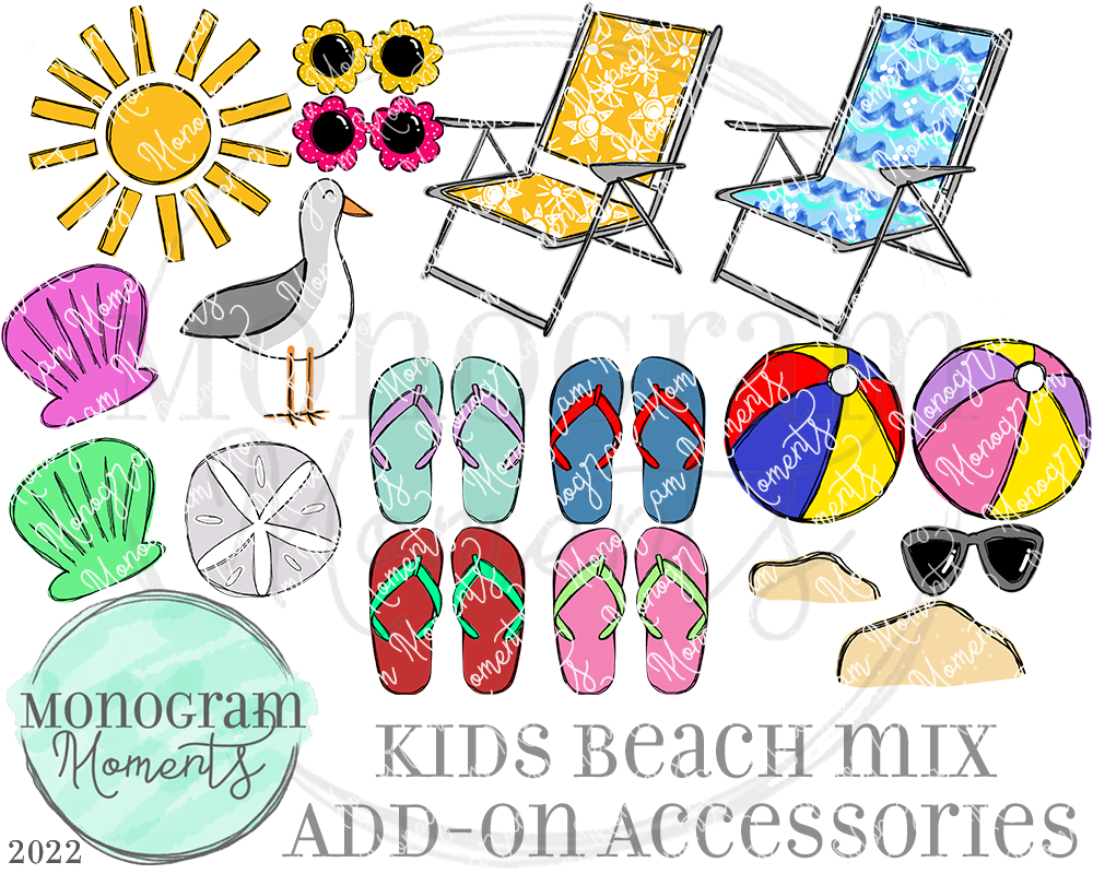 Kid's Beach Mix Add-On Accessories
