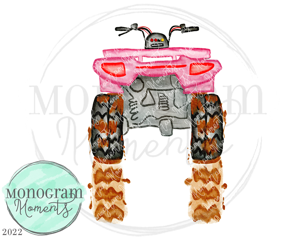 Pink Muddy ATV