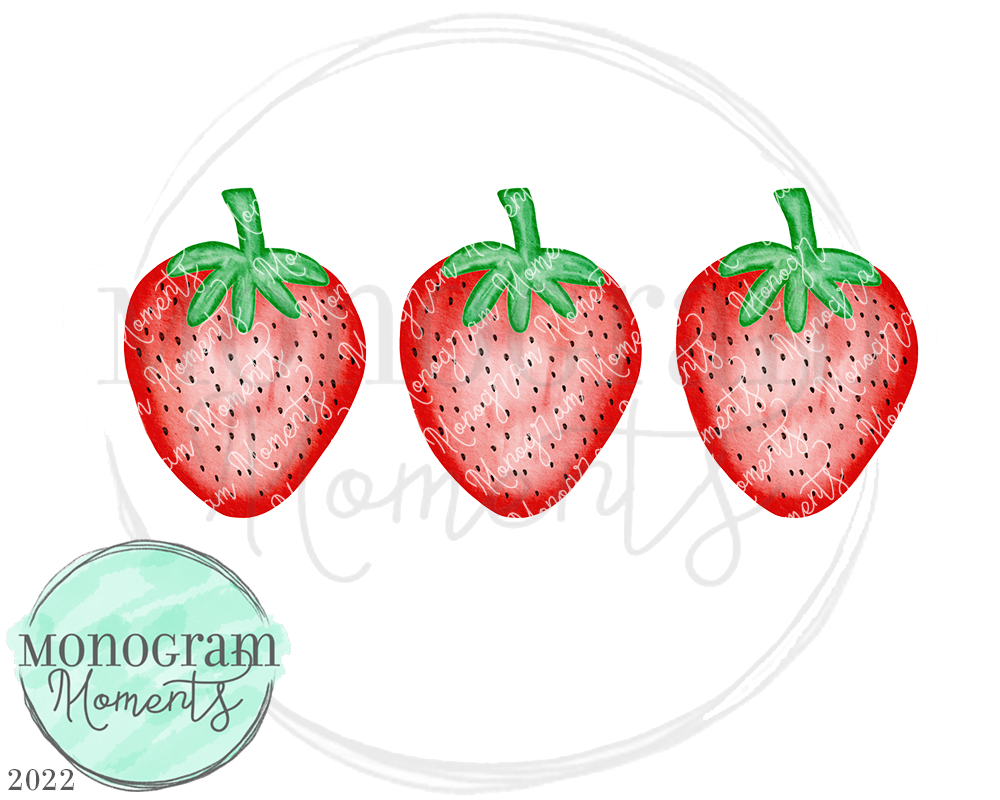 Strawberry Trio