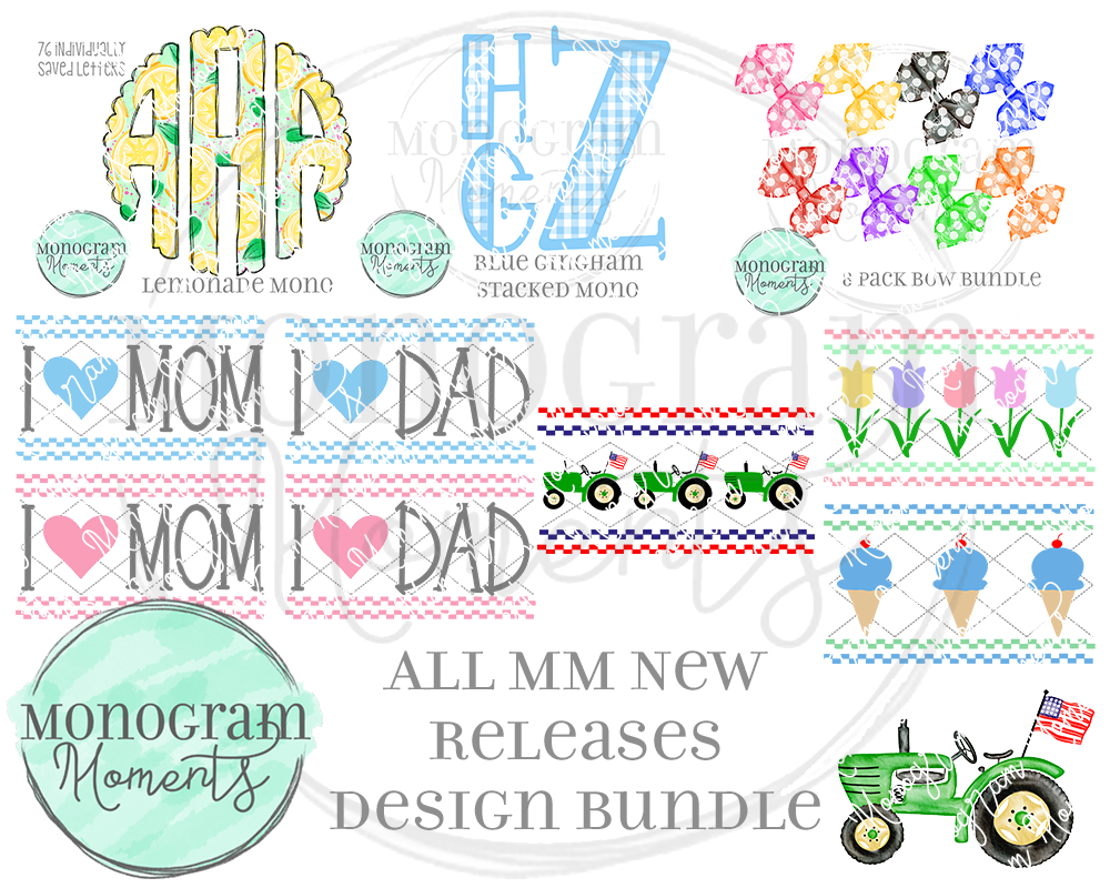 MM New Release Bundle 3/25/21 - Save 50% - 11 Total Designs