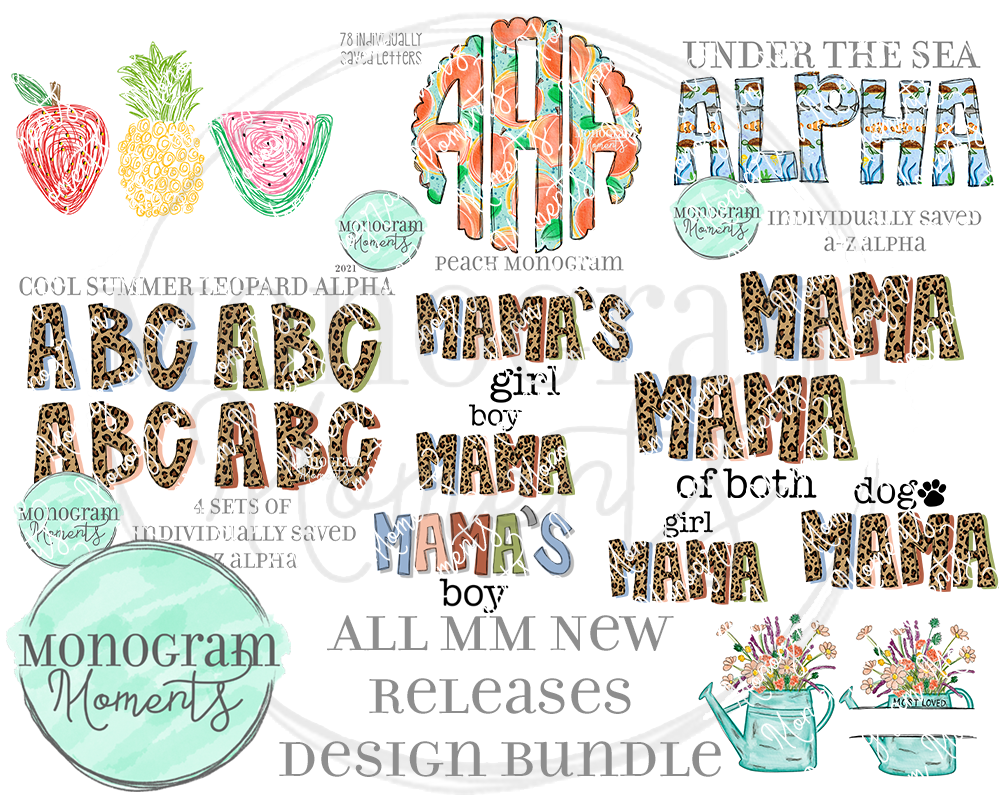 MM New Release Bundle 4/8/21 - Save 50% - 13 Total Designs