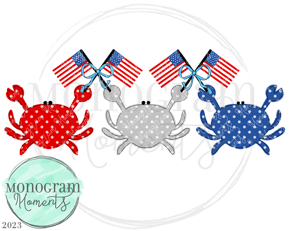 Girl's USA Crabs