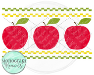 Smocked Apple Trio