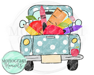 Girl's Back to School Truck