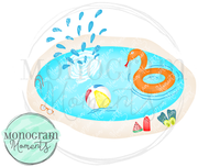 Boy's Pool Party