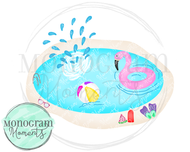 Girl's Pool Party