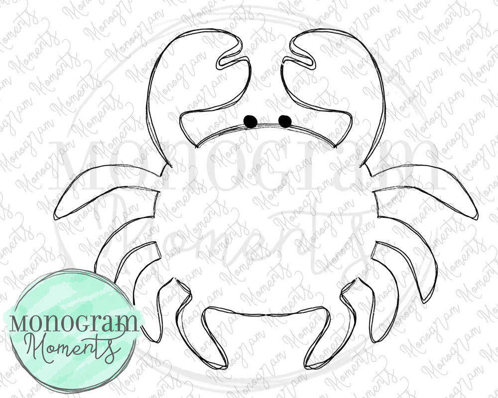 Outlined Crab