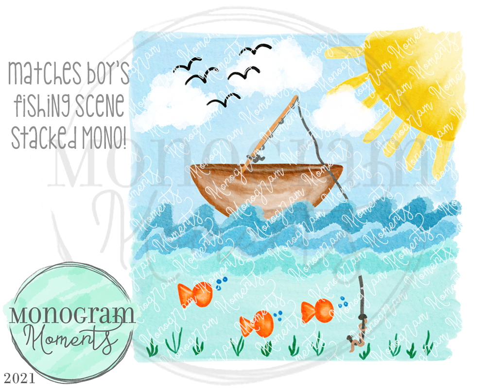 Monogram Scene Fishing Scene 2021 – Monogram Moments