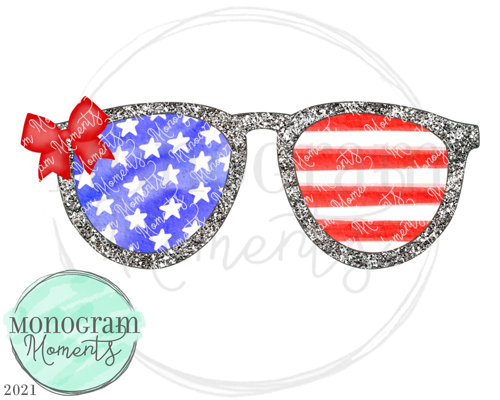 Girl's Patriotic Sunglasses
