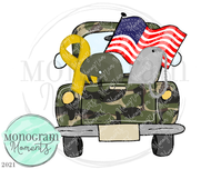 Camo Army Truck - Matching Camo