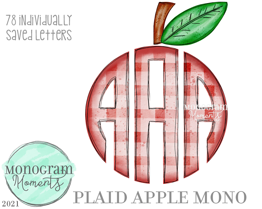 Plaid Apple Mono