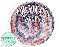 RWB Tie Dye 'Merica's Favorite