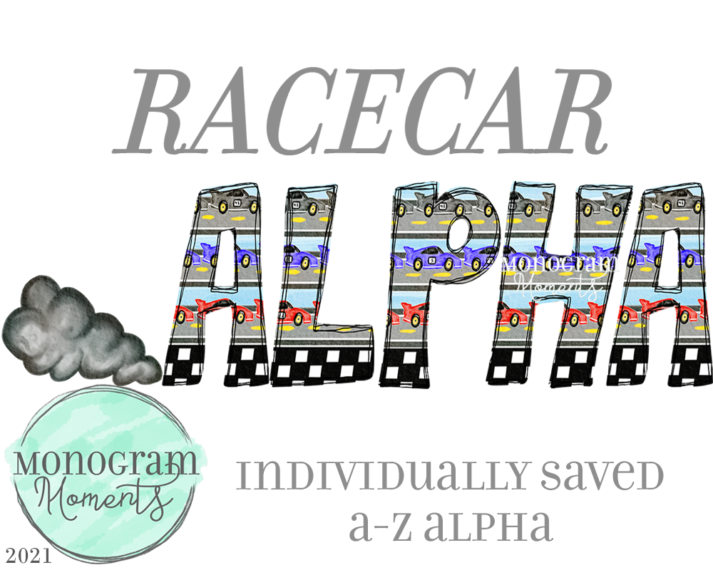 Racecar Alpha – Monogram Moments