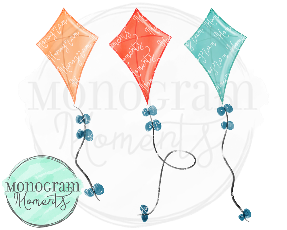 boys watercolor kite, boys summer beach png, boys sublimation design