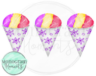 Girl's Snowcone Trio
