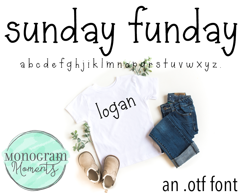Sunday Funday - OTF Font