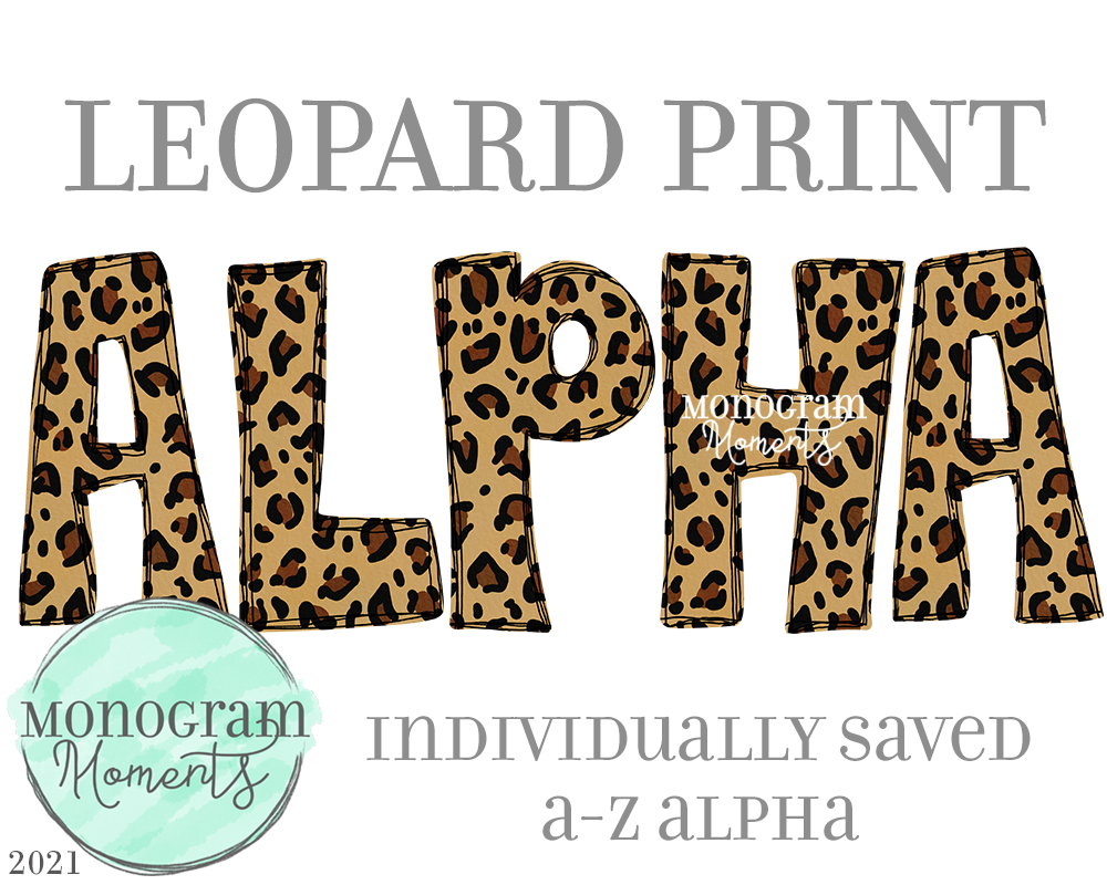 Leopard Print Alpha