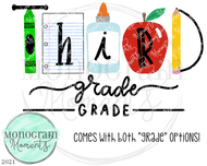 School Supplies Third Grade