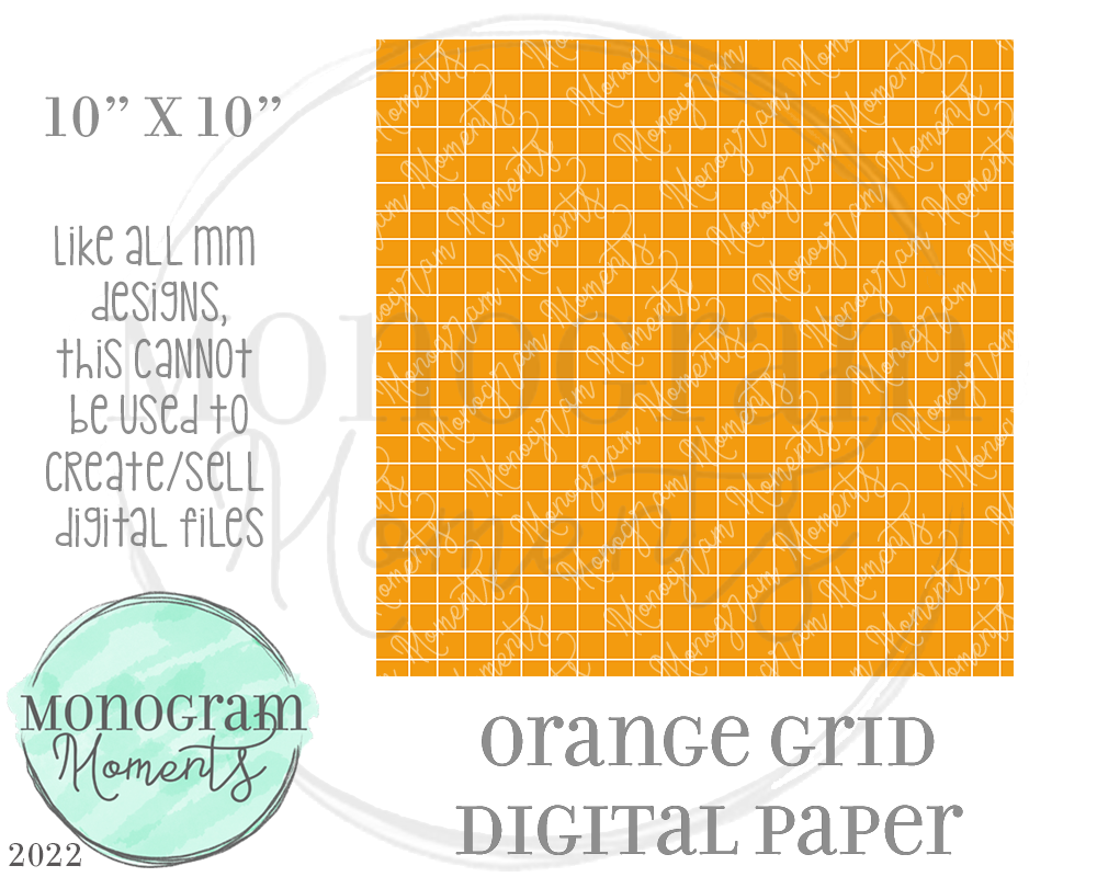 Orange Grid DP