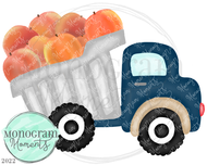 Peach Navy Dump Truck