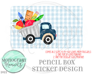 Pencil Boxes-Boy's Dump Truck