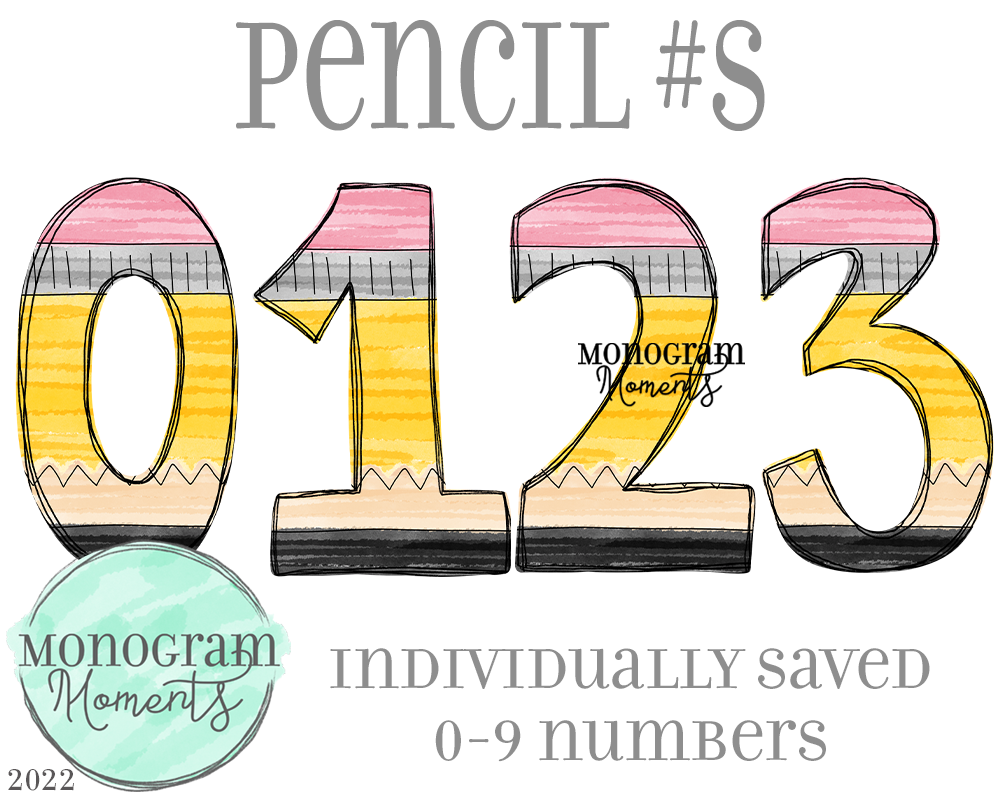 Pencil #s