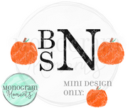 Mini Crayon Pumpkin