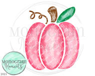 Pink Pumpkin Pieces