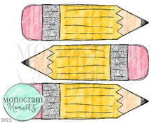Load image into Gallery viewer, Stacked Glitter Pencils - Matches Monos

