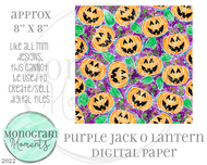Purple Jack O Lantern DP