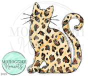 Leopard Print Cat
