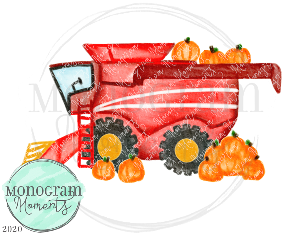 Pumpkin Red Combine