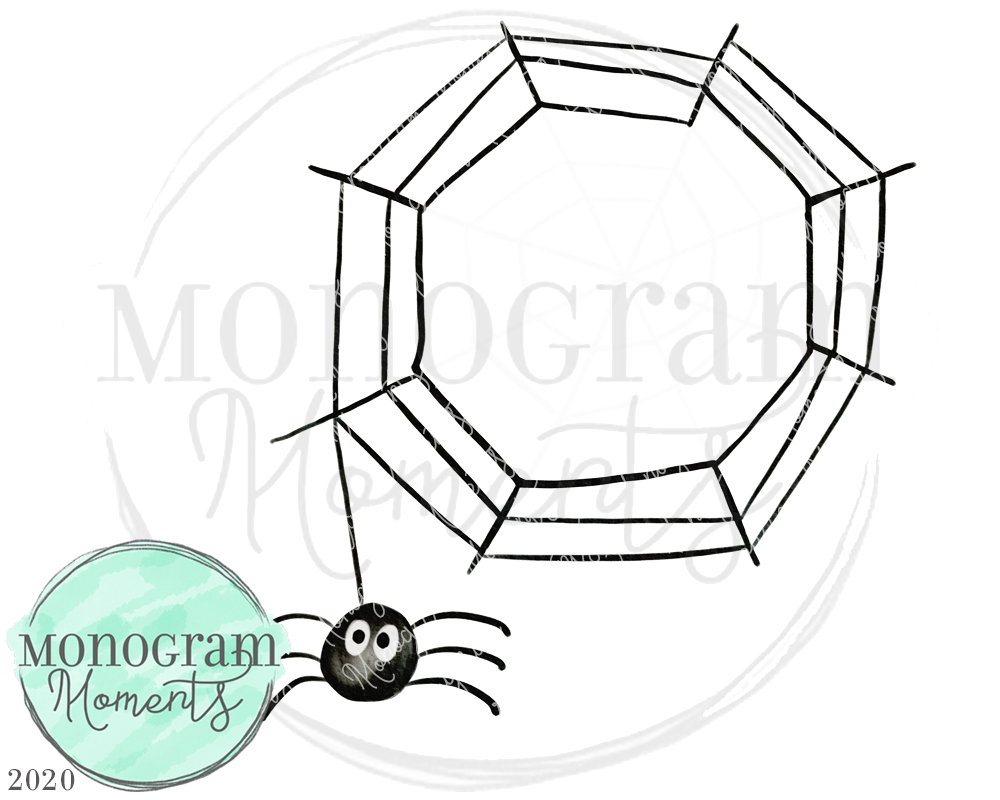 Spider Web Monogram