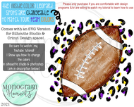 Football All Around Changeable Leopard Print