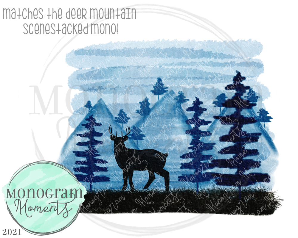 Deer Mountain Scene