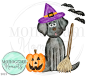 Witch Dog-Black Lab