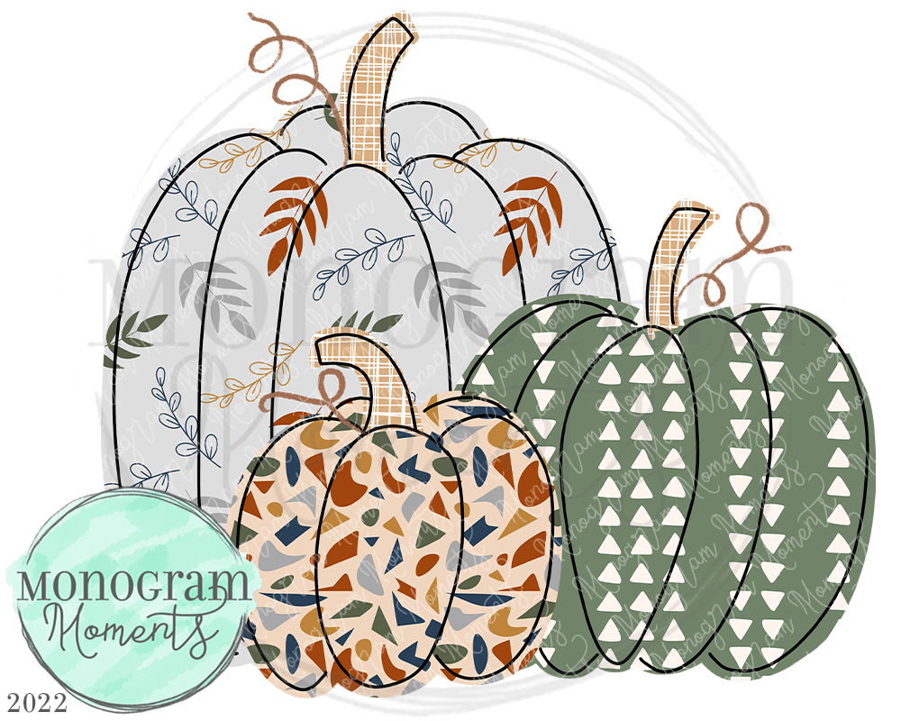 Boy's Boho Pumpkins