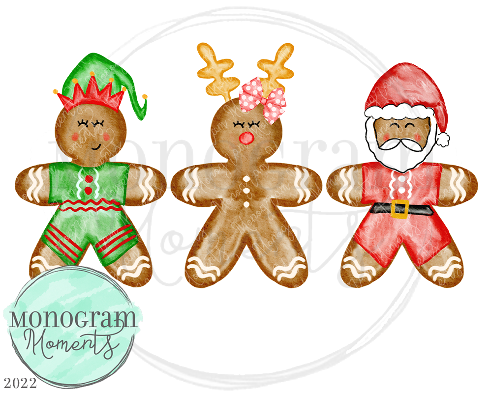 Girl's Santa's Gingerbread Helpers