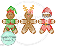 Girl's Santa's Gingerbread Helpers