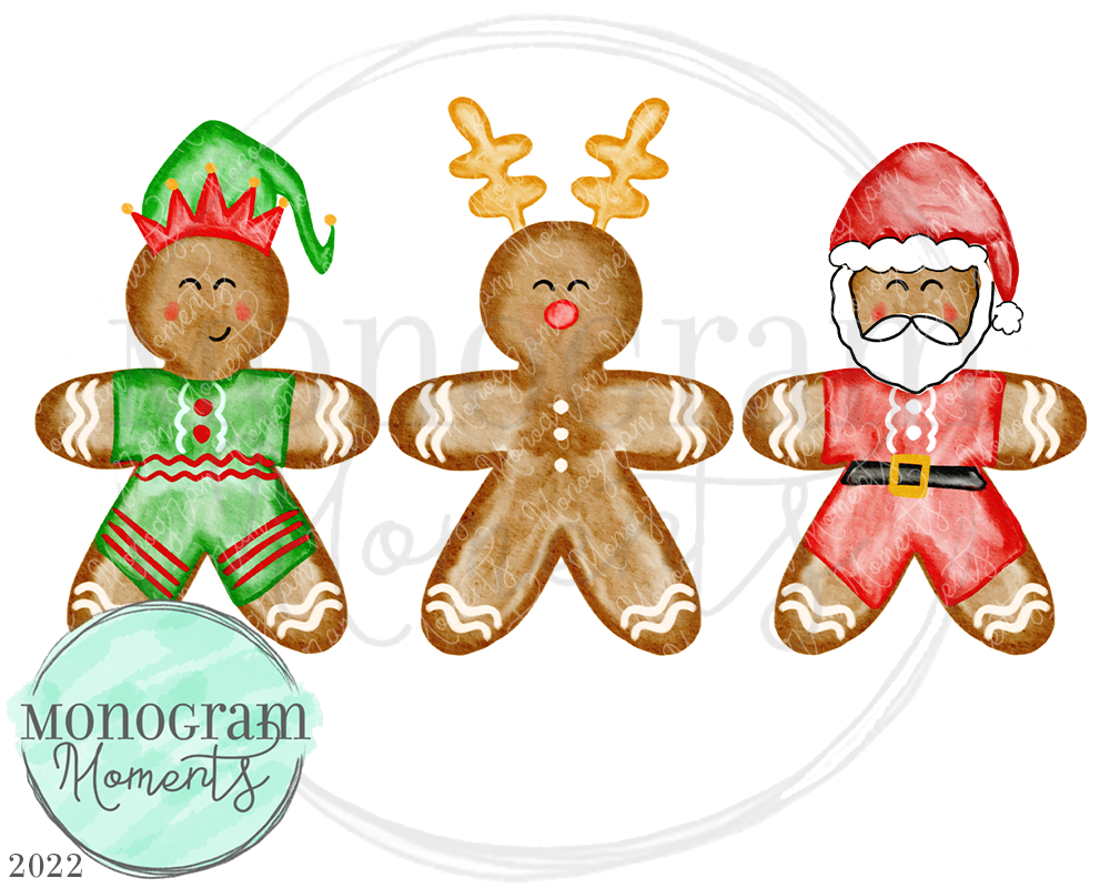 Santa's Gingerbread Helpers