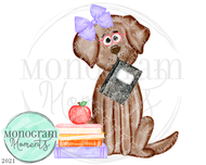 Girl's School Dog-Chocolate