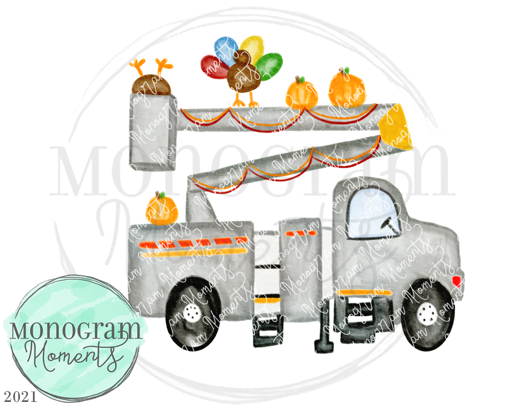 Thanksgiving Lineman Truck