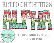 Retro Christmas Alpha