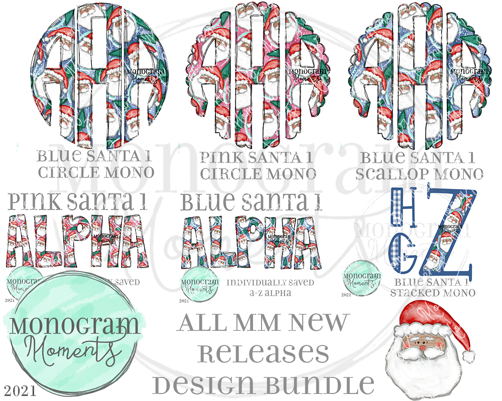 New Release Bundle 11/02/21 - Save 50%- 7 Total Designs